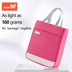 Nohoo School Hand Bag-Rose Red