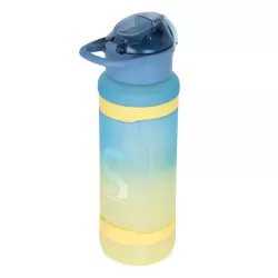 Nova Kids Water Bottle 1000ml with Straw- Blue