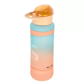 Nova Kids Water Bottle 1000ml with Straw- Orange