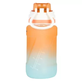 Nova Kids Water Bottle 550ml with Straw - Orange