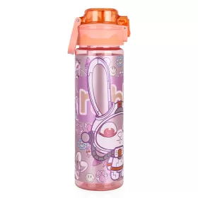 Nova Kids Water Bottle 700ml with Straw- Orange