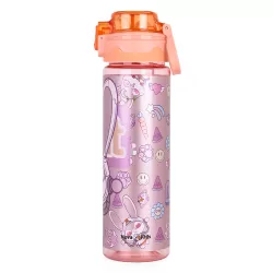 Nova Kids Water Bottle 700ml with Straw- Orange