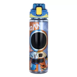 Nova Kids Water Bottle 700ml with Straw- Yellow