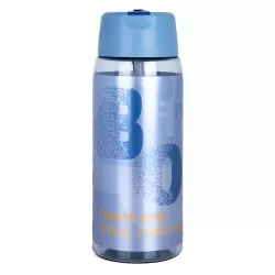 Nova Kids Water Bottle 750ml with Grab String - Blue