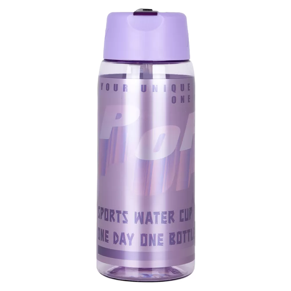 Nova Kids Water Bottle 750ml with Grab String - Purple