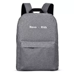 Nova Kids 17Inch / 18L School Bag - Grey