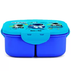 Nova Kids Square 1000ml Bento Lunch Box - Galaxy Blue