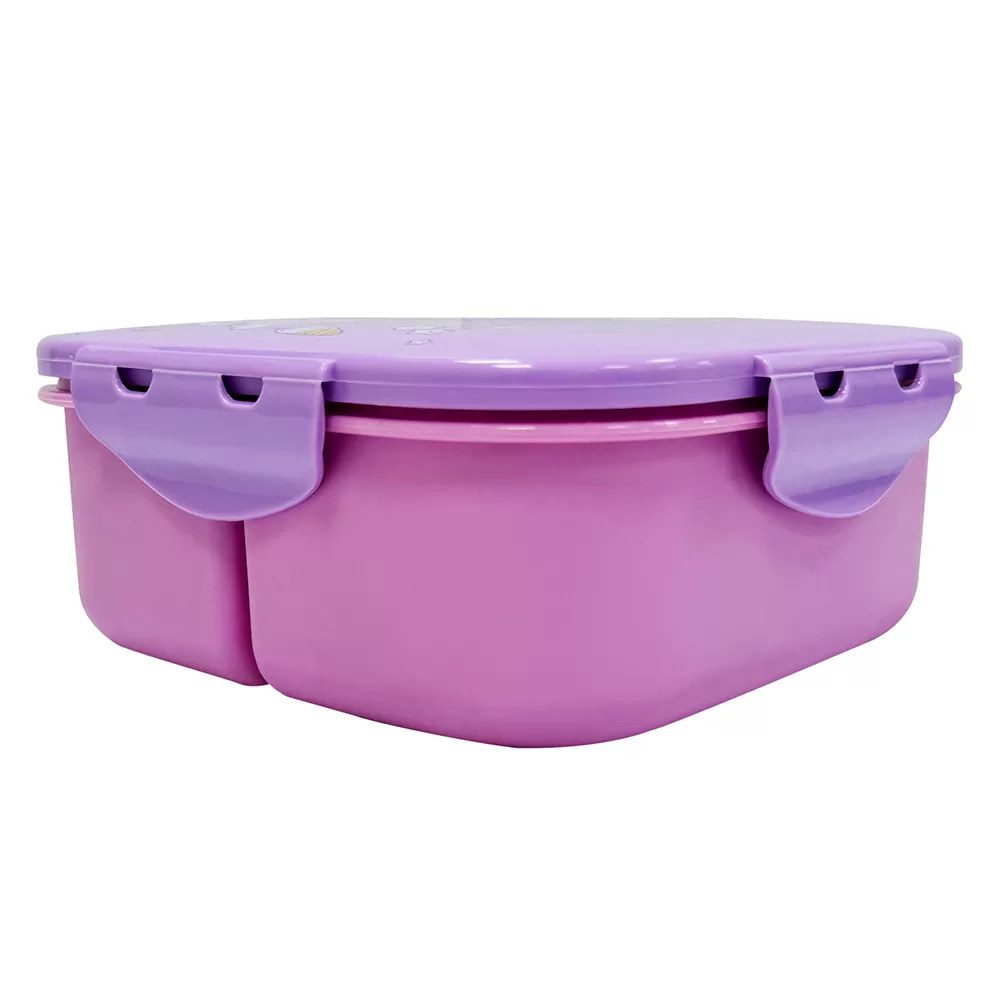 Nova Kids Square 1000ml Bento Lunch Box - Unicorn Purple