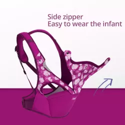 Sunveno Baby Carrier Flower-Purple