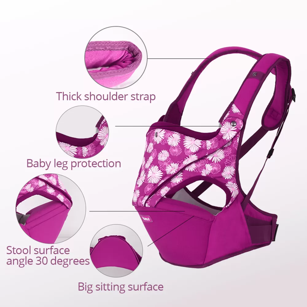 Sunveno Baby Carrier Flower-Purple