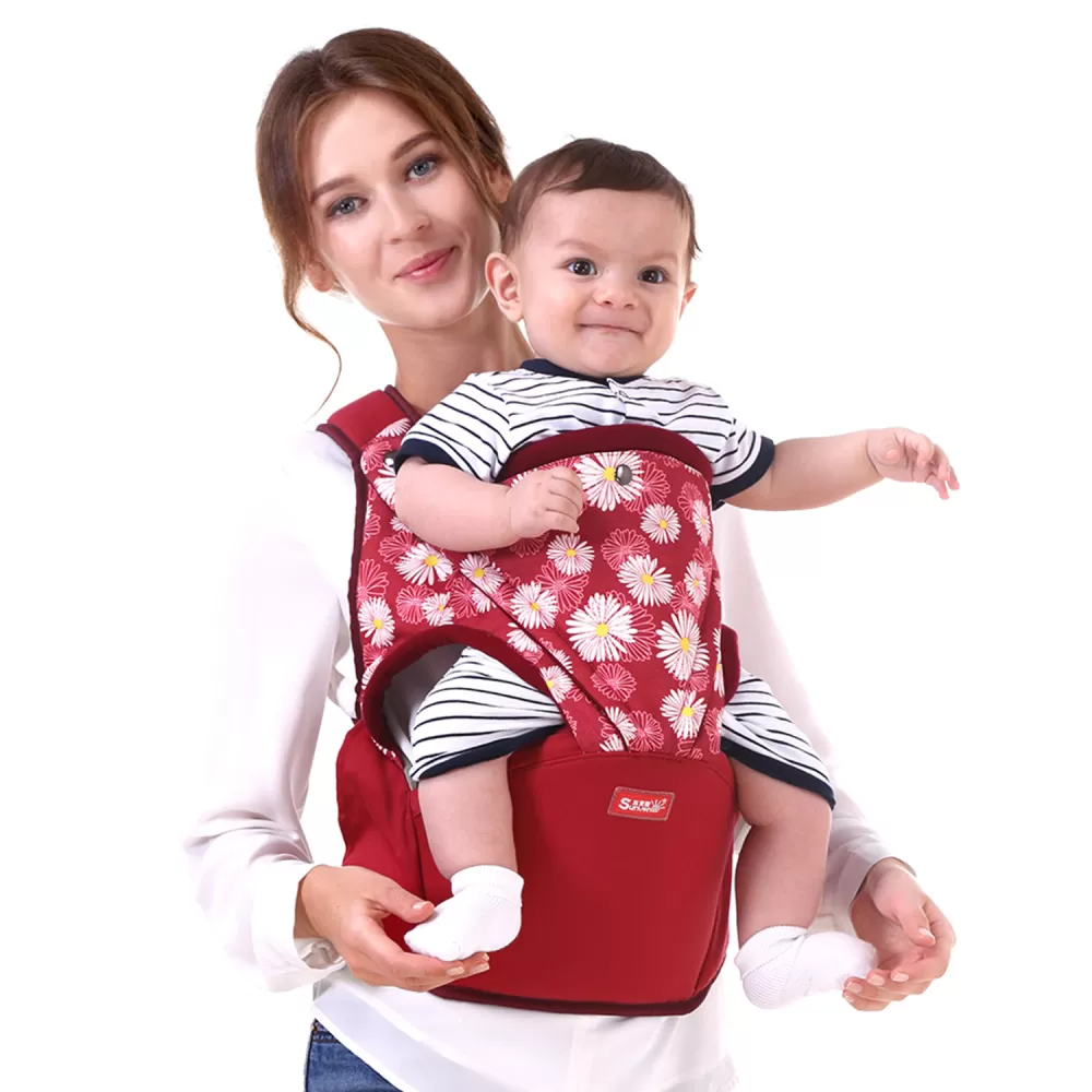 Sunveno Baby Carrier Flower-Red