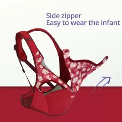 Sunveno Baby Carrier Flower-Red