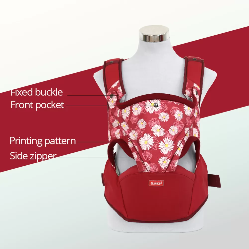 Sunveno Baby Carrier Flower-Red