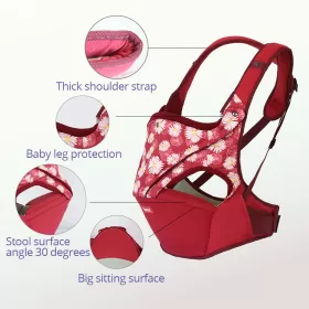 Sunveno Baby Carrier Flower-Red