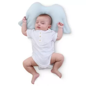 Sunveno Infant Head Shaper Wings Pillow - Blue