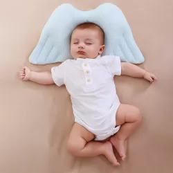 Sunveno Infant Head Shaper Wings Pillow - Blue