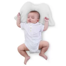 Sunveno Infant Head Shaper Wings Pillow - White