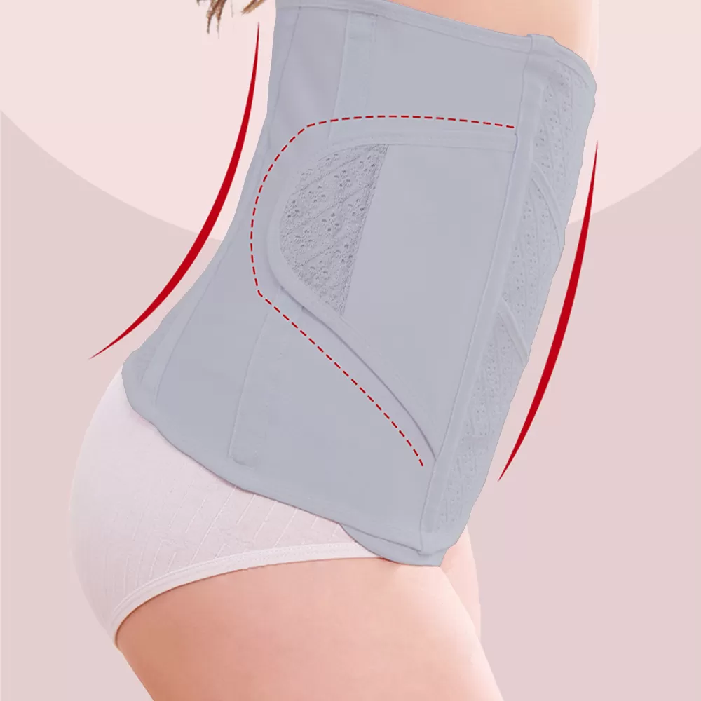 Sunveno - Breathable Postpartum Abdominal Belt - Blue - L