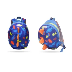 Sunveno - Kids Backpack Large - Dinosaur Blue