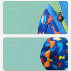 Sunveno - Kids Backpack Large - Dinosaur Blue