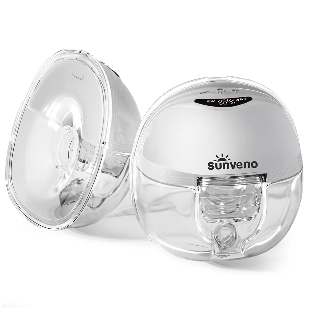 Sunveno Smart Wearable Automatic Breast Pump - White