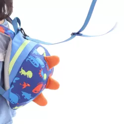 Sunveno Kids Backpack- Dinosaur Blue