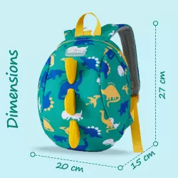 Sunveno Kids Backpack - Dinosaur Green