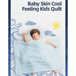 Sunveno Super Soft Skin Cool Lenzing Modal Blanket Blue