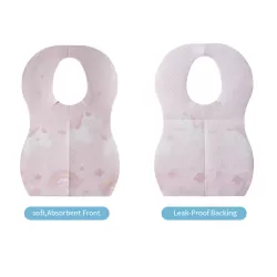 Sunveno Disposable Baby Bibs - 20 pcs-Pink