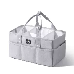 Sunveno Organizer - Diaper Caddy - Grey