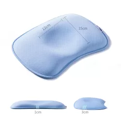 Sunveno - DuPont Infant Head Shaper Pillow Blue