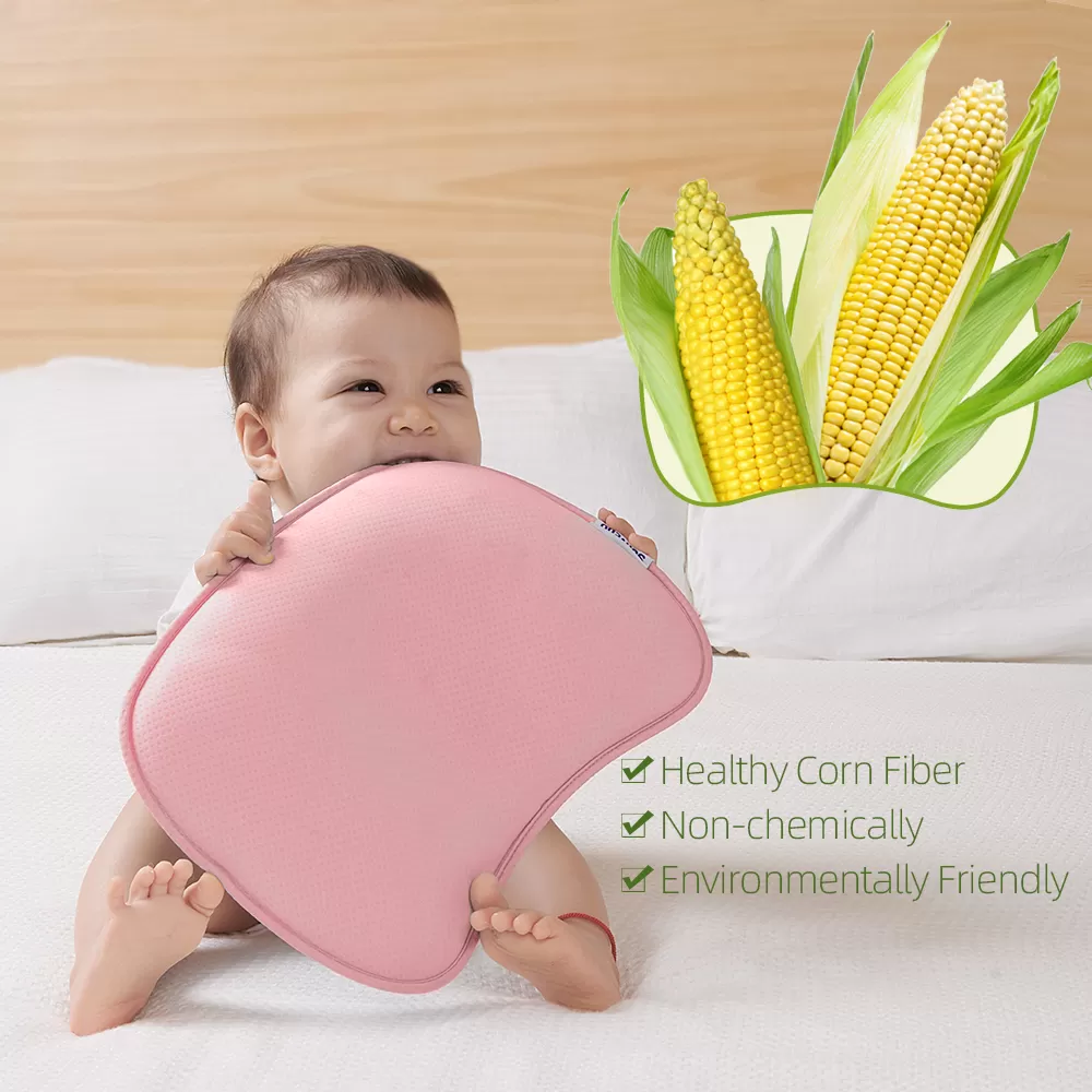 Sunveno - DuPont Infant Head Shaper Pillow Pink