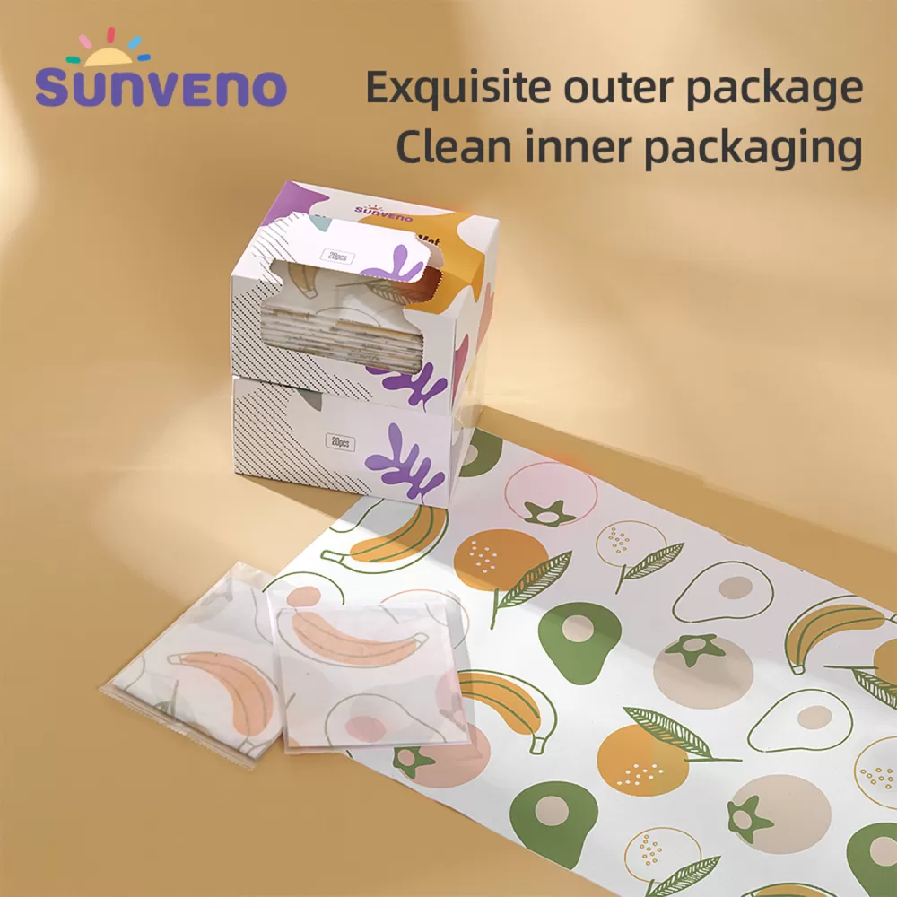 Sunveno baby Feeding Disposable Travel Multipurpose Placemats 20 Pcs/Pack