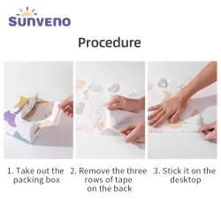 Sunveno baby Feeding Disposable Travel Multipurpose Placemats 20 Pcs/Pack