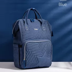 Sunveno Diaper Bag - Nova Blue + Stroller Hooks