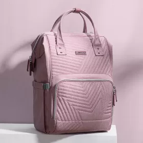 Sunveno Diaper Bag - Nova Pink + Stroller Hooks