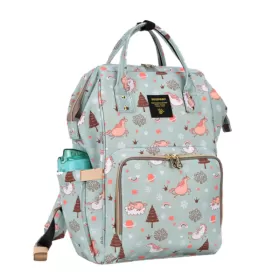 Sunveno Diaper Bags - Green Dream Sky