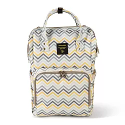 Sunveno Diaper Bag - Yellow wave