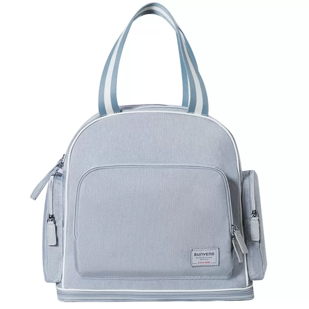 Sunveno Signature Maternity Diaper Bag - Grey