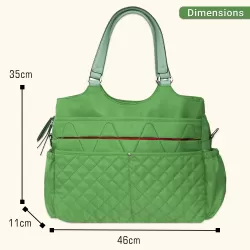 Sunveno Fashion Diaper Bag- Green