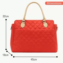 Sunveno Styler Fashion diaper Bag- Orange