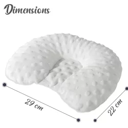 Sunveno Infant Head Shaper Pillow - White