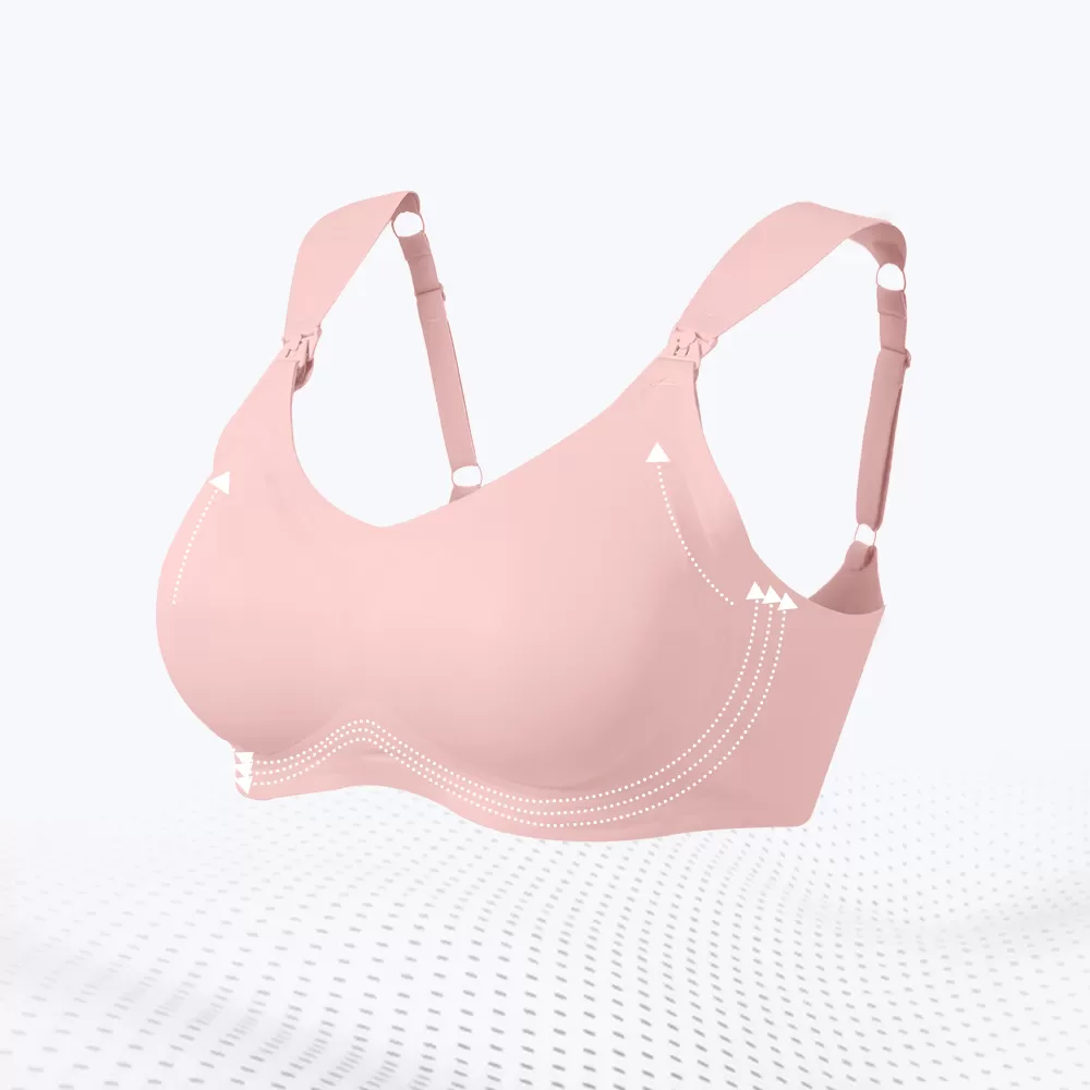 Sunveno Maternity Feeding Bra Pink - L