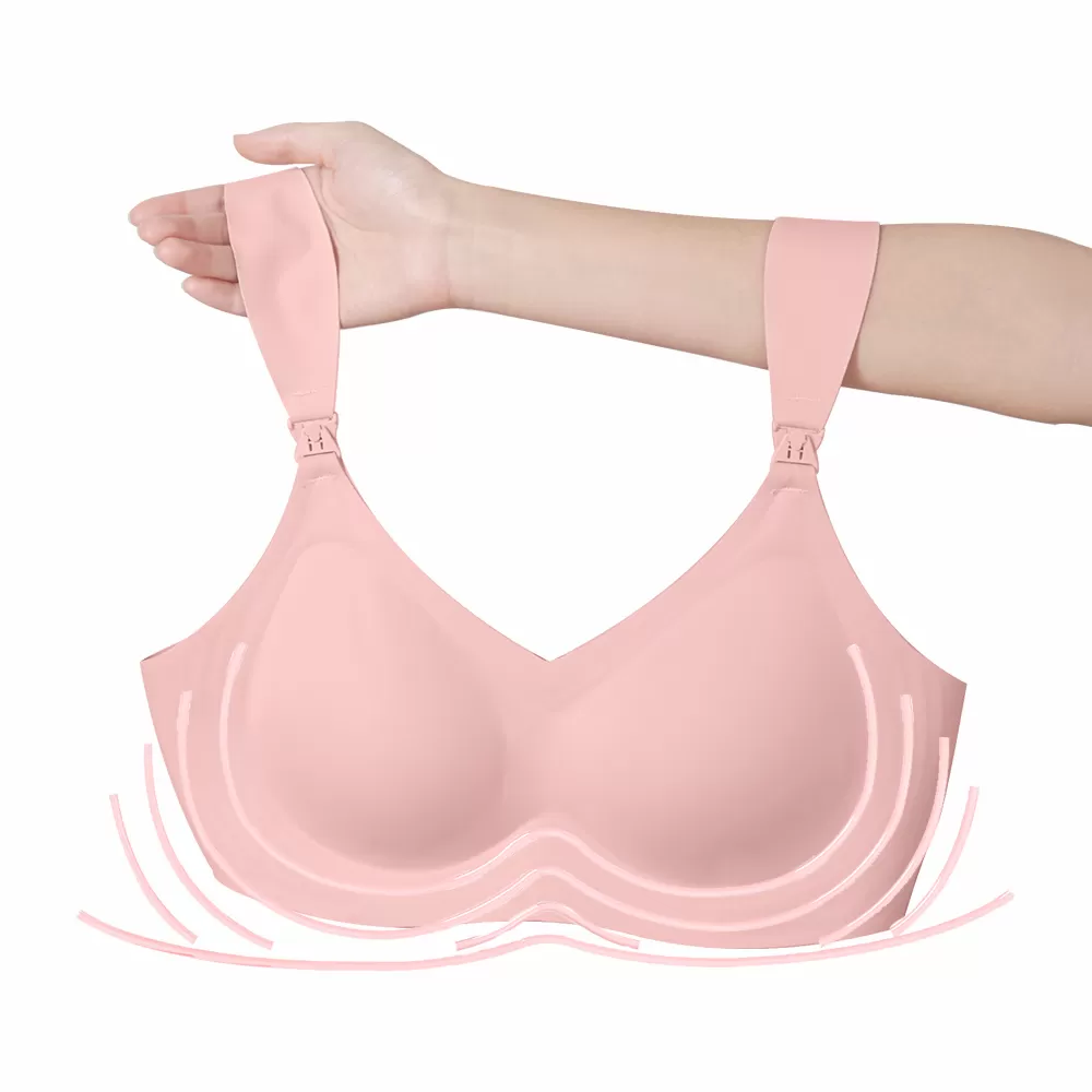 Sunveno Maternity Feeding Bra Pink - XXL