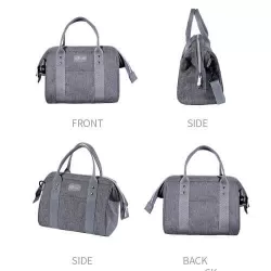 Sunveno Mini Grab and Go Diaper Bag - Grey