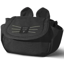 Sunveno Meow Stroller Diaper Bag - Black