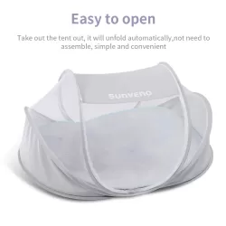 Sunveno Portable Baby Bed with Mosquito Net