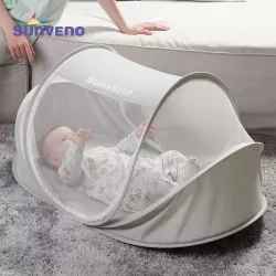 Sunveno Portable Baby Bed with Mosquito Net