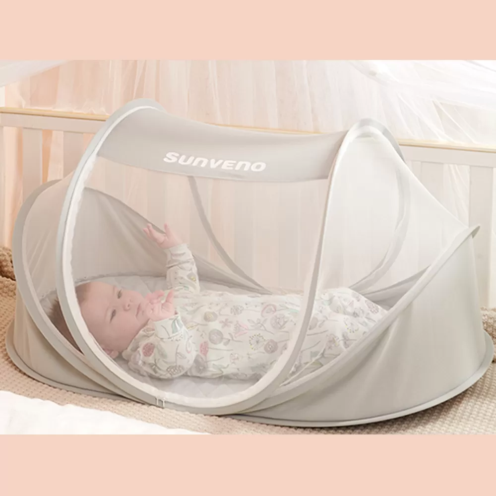 Sunveno Portable Baby Bed with Mosquito Net