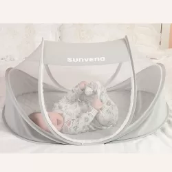 Sunveno Portable Baby Bed with Mosquito Net